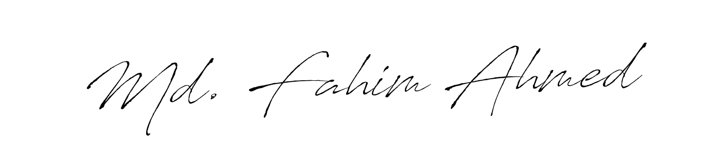 The best way (Antro_Vectra) to make a short signature is to pick only two or three words in your name. The name Md. Fahim Ahmed include a total of six letters. For converting this name. Md. Fahim Ahmed signature style 6 images and pictures png