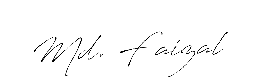 Make a beautiful signature design for name Md. Faizal. Use this online signature maker to create a handwritten signature for free. Md. Faizal signature style 6 images and pictures png