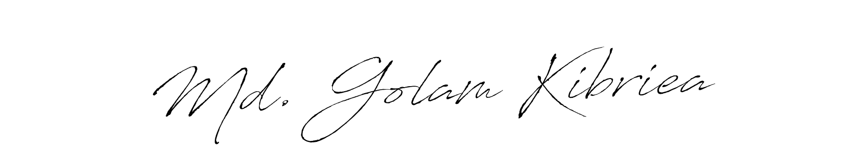 Md. Golam Kibriea stylish signature style. Best Handwritten Sign (Antro_Vectra) for my name. Handwritten Signature Collection Ideas for my name Md. Golam Kibriea. Md. Golam Kibriea signature style 6 images and pictures png