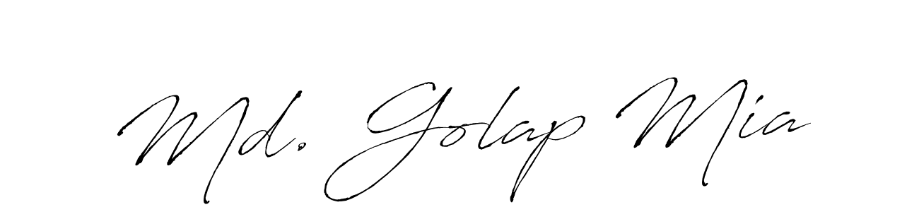 You should practise on your own different ways (Antro_Vectra) to write your name (Md. Golap Mia) in signature. don't let someone else do it for you. Md. Golap Mia signature style 6 images and pictures png