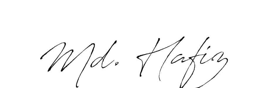 How to make Md. Hafiz signature? Antro_Vectra is a professional autograph style. Create handwritten signature for Md. Hafiz name. Md. Hafiz signature style 6 images and pictures png