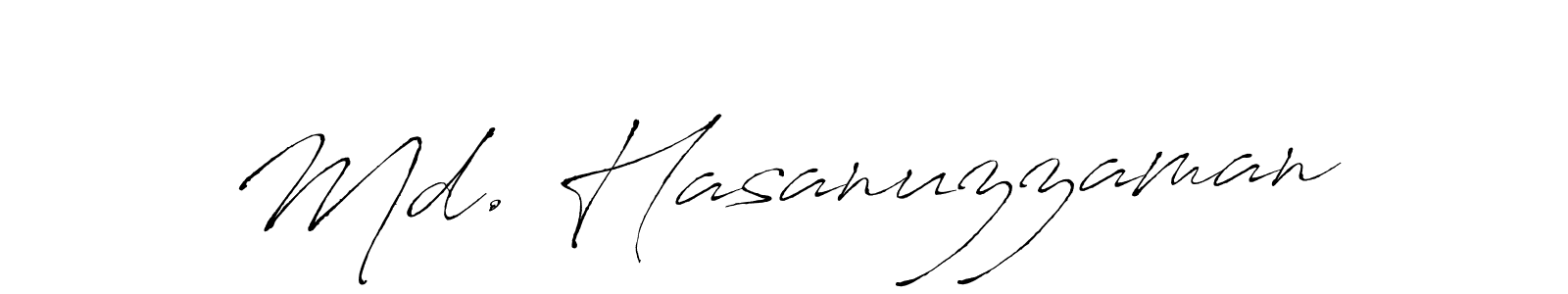 Md. Hasanuzzaman stylish signature style. Best Handwritten Sign (Antro_Vectra) for my name. Handwritten Signature Collection Ideas for my name Md. Hasanuzzaman. Md. Hasanuzzaman signature style 6 images and pictures png