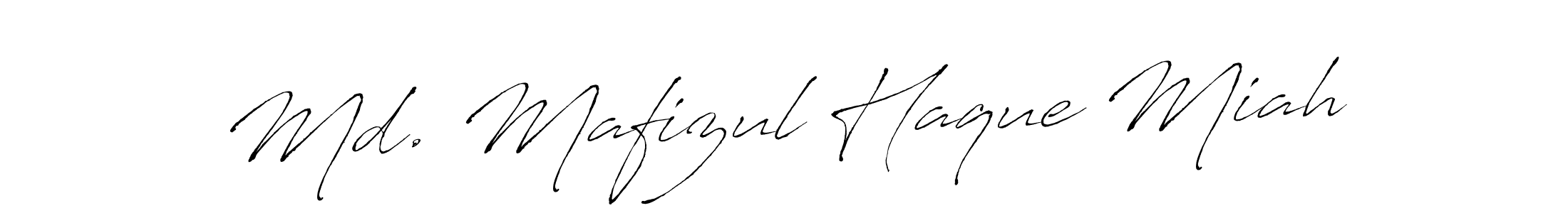 How to make Md. Mafizul Haque Miah signature? Antro_Vectra is a professional autograph style. Create handwritten signature for Md. Mafizul Haque Miah name. Md. Mafizul Haque Miah signature style 6 images and pictures png