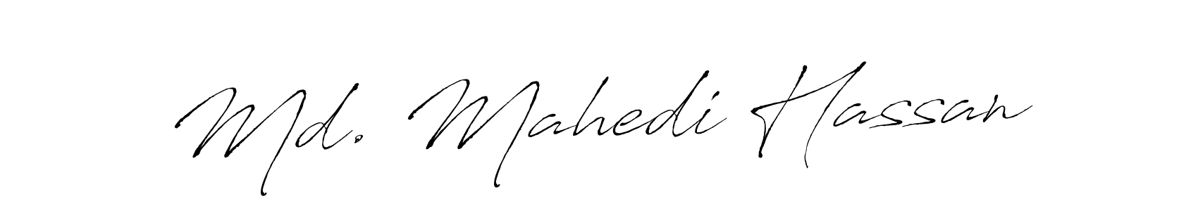 You should practise on your own different ways (Antro_Vectra) to write your name (Md. Mahedi Hassan) in signature. don't let someone else do it for you. Md. Mahedi Hassan signature style 6 images and pictures png