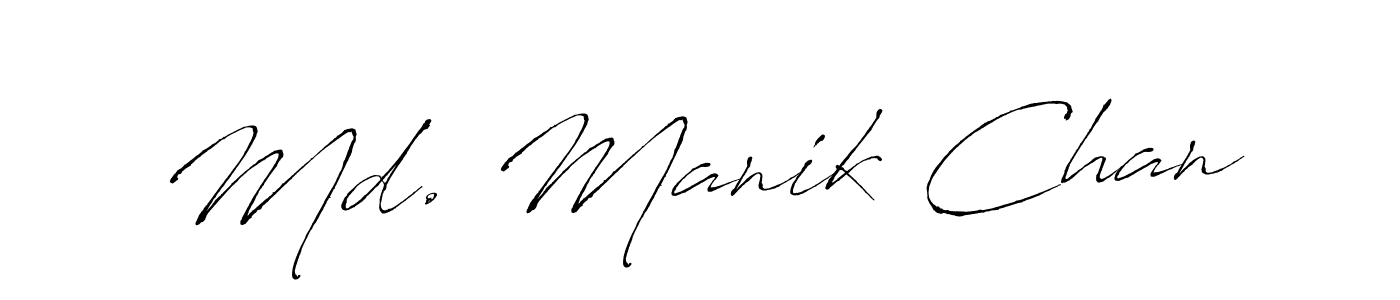 This is the best signature style for the Md. Manik Chan name. Also you like these signature font (Antro_Vectra). Mix name signature. Md. Manik Chan signature style 6 images and pictures png
