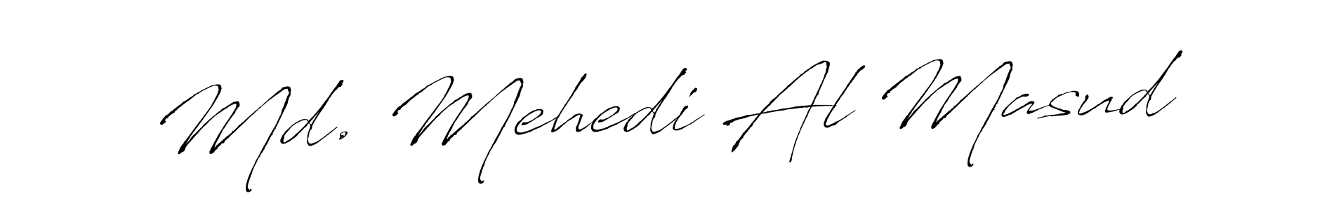 Also we have Md. Mehedi Al Masud name is the best signature style. Create professional handwritten signature collection using Antro_Vectra autograph style. Md. Mehedi Al Masud signature style 6 images and pictures png