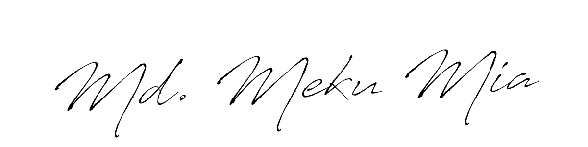 Once you've used our free online signature maker to create your best signature Antro_Vectra style, it's time to enjoy all of the benefits that Md. Meku Mia name signing documents. Md. Meku Mia signature style 6 images and pictures png