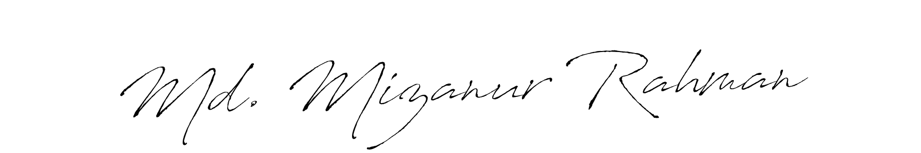 Also we have Md. Mizanur Rahman name is the best signature style. Create professional handwritten signature collection using Antro_Vectra autograph style. Md. Mizanur Rahman signature style 6 images and pictures png