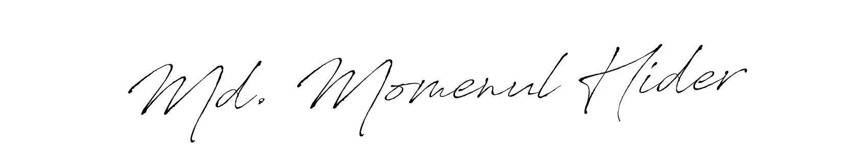 Make a beautiful signature design for name Md. Momenul Hider. Use this online signature maker to create a handwritten signature for free. Md. Momenul Hider signature style 6 images and pictures png