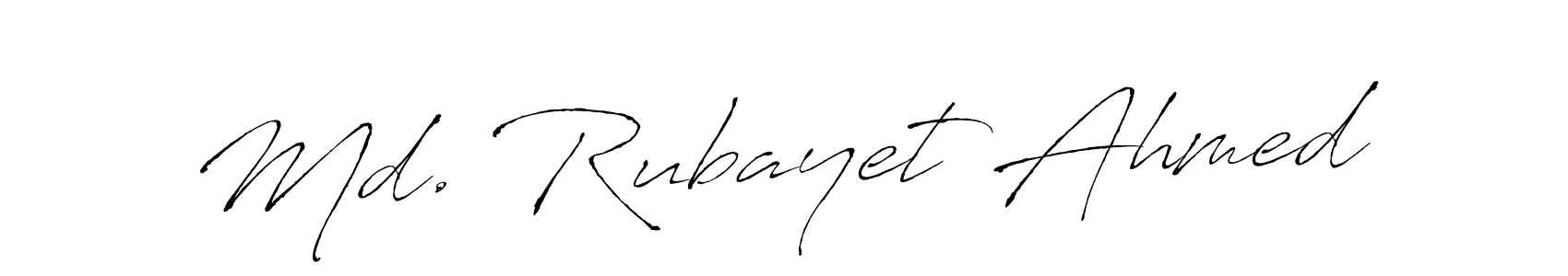 You can use this online signature creator to create a handwritten signature for the name Md. Rubayet Ahmed. This is the best online autograph maker. Md. Rubayet Ahmed signature style 6 images and pictures png