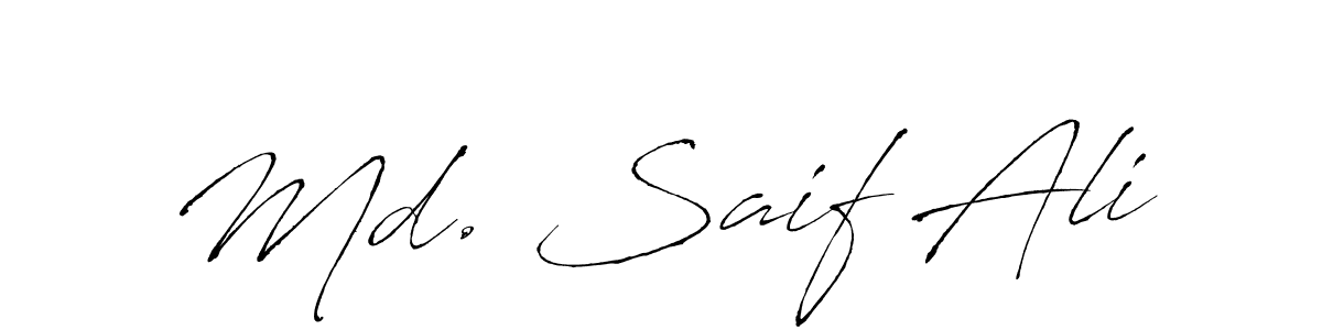 See photos of Md. Saif Ali official signature by Spectra . Check more albums & portfolios. Read reviews & check more about Antro_Vectra font. Md. Saif Ali signature style 6 images and pictures png