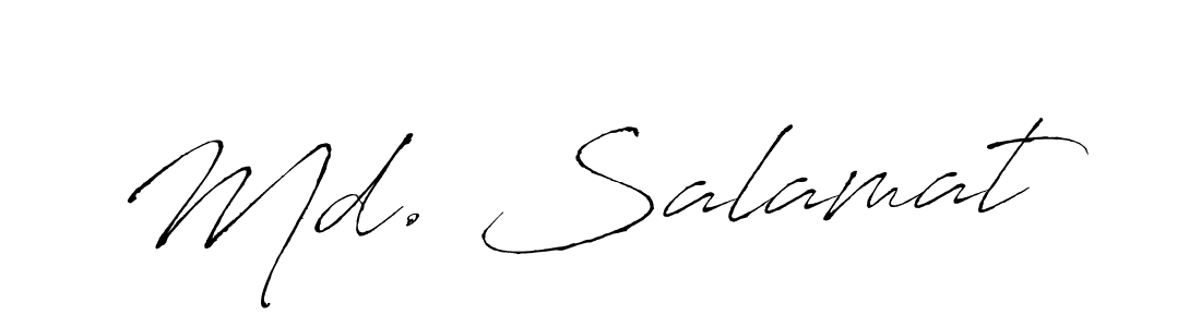 You should practise on your own different ways (Antro_Vectra) to write your name (Md. Salamat) in signature. don't let someone else do it for you. Md. Salamat signature style 6 images and pictures png