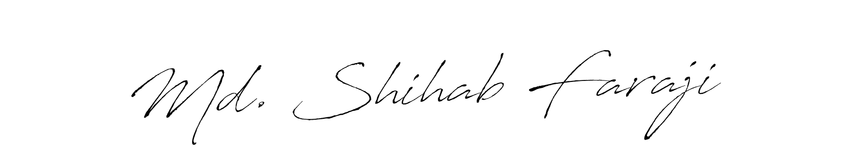 Use a signature maker to create a handwritten signature online. With this signature software, you can design (Antro_Vectra) your own signature for name Md. Shihab Faraji. Md. Shihab Faraji signature style 6 images and pictures png