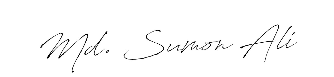 Here are the top 10 professional signature styles for the name Md. Sumon Ali. These are the best autograph styles you can use for your name. Md. Sumon Ali signature style 6 images and pictures png