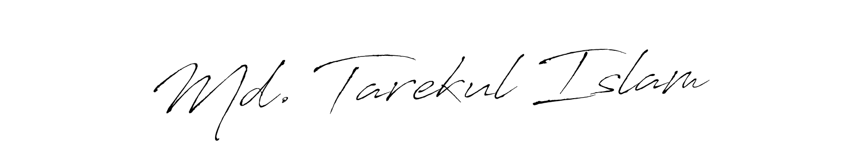 Make a beautiful signature design for name Md. Tarekul Islam. With this signature (Antro_Vectra) style, you can create a handwritten signature for free. Md. Tarekul Islam signature style 6 images and pictures png