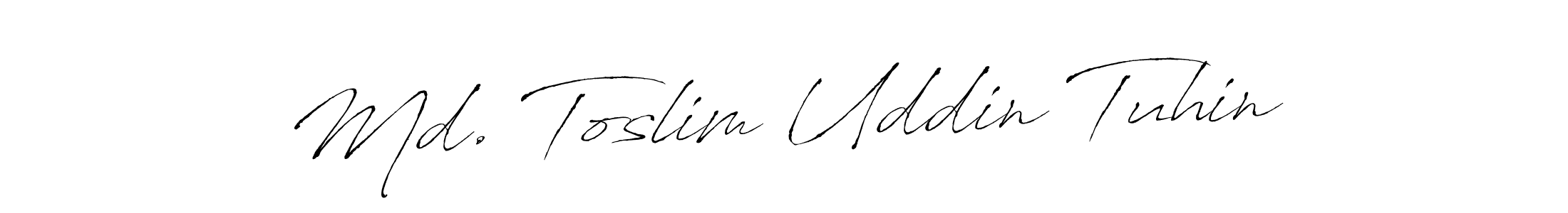 See photos of Md. Toslim Uddin Tuhin official signature by Spectra . Check more albums & portfolios. Read reviews & check more about Antro_Vectra font. Md. Toslim Uddin Tuhin signature style 6 images and pictures png