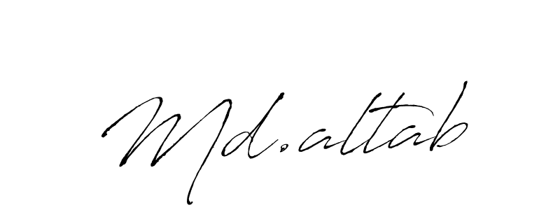 It looks lik you need a new signature style for name Md.altab. Design unique handwritten (Antro_Vectra) signature with our free signature maker in just a few clicks. Md.altab signature style 6 images and pictures png