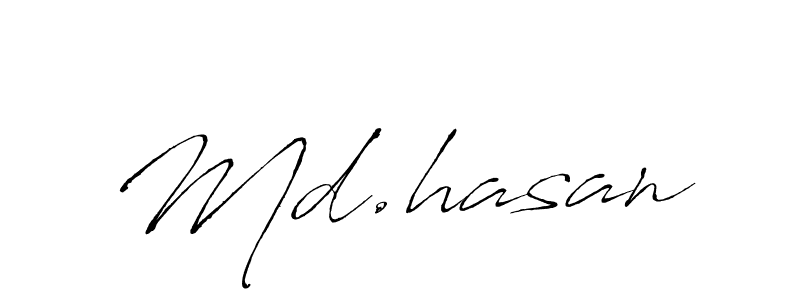 You should practise on your own different ways (Antro_Vectra) to write your name (Md.hasan) in signature. don't let someone else do it for you. Md.hasan signature style 6 images and pictures png