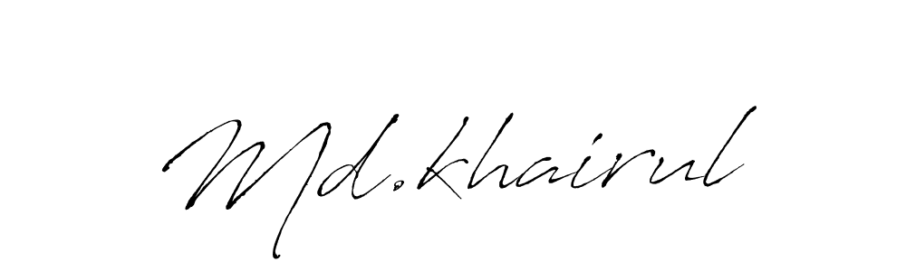 Also we have Md.khairul name is the best signature style. Create professional handwritten signature collection using Antro_Vectra autograph style. Md.khairul signature style 6 images and pictures png