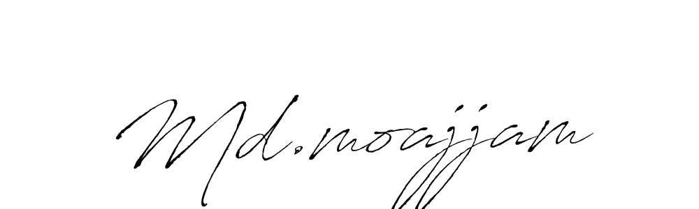 It looks lik you need a new signature style for name Md.moajjam. Design unique handwritten (Antro_Vectra) signature with our free signature maker in just a few clicks. Md.moajjam signature style 6 images and pictures png