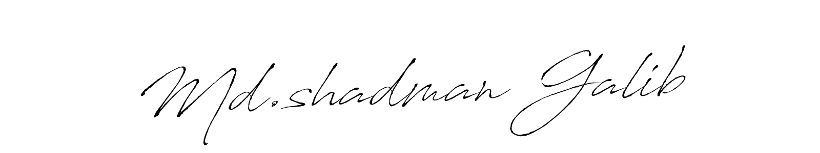 Here are the top 10 professional signature styles for the name Md.shadman Galib. These are the best autograph styles you can use for your name. Md.shadman Galib signature style 6 images and pictures png