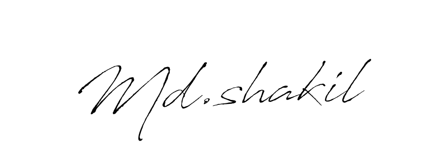 if you are searching for the best signature style for your name Md.shakil. so please give up your signature search. here we have designed multiple signature styles  using Antro_Vectra. Md.shakil signature style 6 images and pictures png