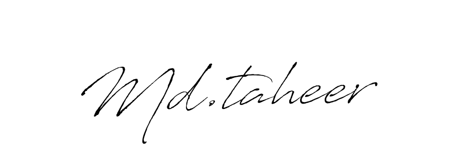 Check out images of Autograph of Md.taheer name. Actor Md.taheer Signature Style. Antro_Vectra is a professional sign style online. Md.taheer signature style 6 images and pictures png