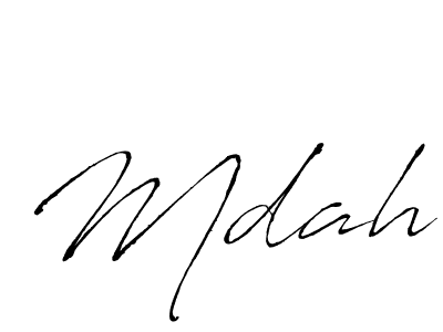 Similarly Antro_Vectra is the best handwritten signature design. Signature creator online .You can use it as an online autograph creator for name Mdah. Mdah signature style 6 images and pictures png