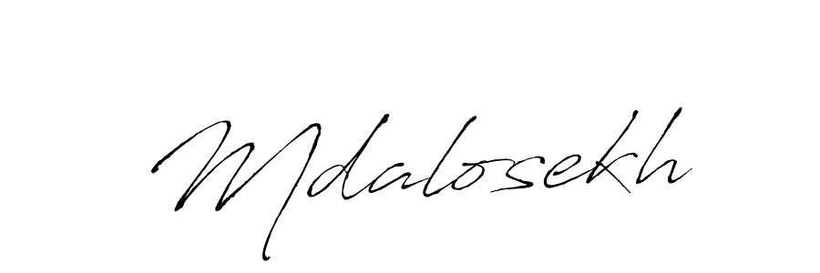 if you are searching for the best signature style for your name Mdalosekh. so please give up your signature search. here we have designed multiple signature styles  using Antro_Vectra. Mdalosekh signature style 6 images and pictures png