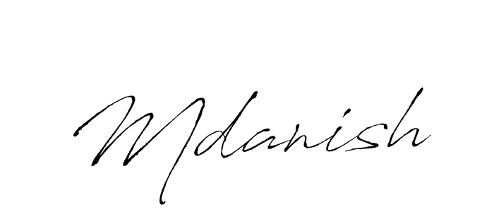 Mdanish stylish signature style. Best Handwritten Sign (Antro_Vectra) for my name. Handwritten Signature Collection Ideas for my name Mdanish. Mdanish signature style 6 images and pictures png