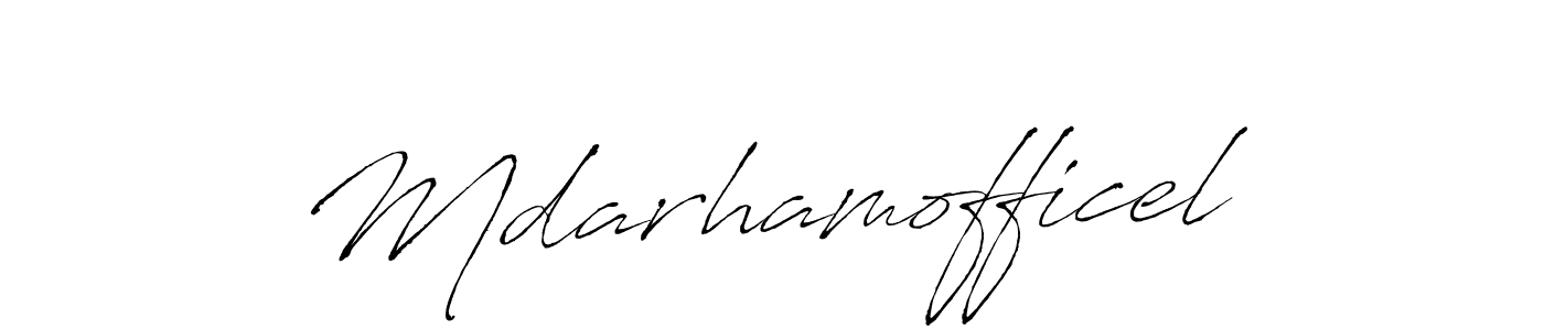 It looks lik you need a new signature style for name Mdarhamofficel. Design unique handwritten (Antro_Vectra) signature with our free signature maker in just a few clicks. Mdarhamofficel signature style 6 images and pictures png