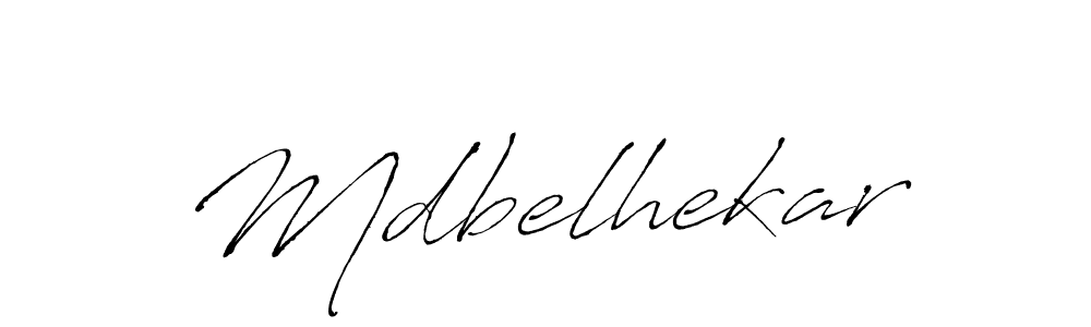 You should practise on your own different ways (Antro_Vectra) to write your name (Mdbelhekar) in signature. don't let someone else do it for you. Mdbelhekar signature style 6 images and pictures png