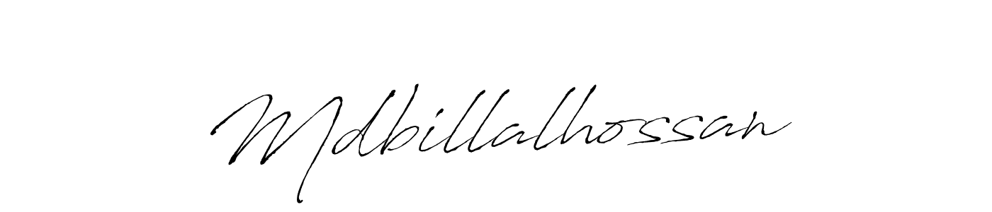 You should practise on your own different ways (Antro_Vectra) to write your name (Mdbillalhossan) in signature. don't let someone else do it for you. Mdbillalhossan signature style 6 images and pictures png