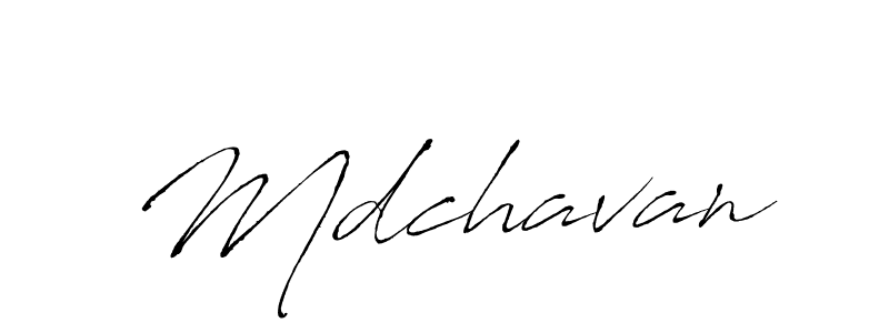 It looks lik you need a new signature style for name Mdchavan. Design unique handwritten (Antro_Vectra) signature with our free signature maker in just a few clicks. Mdchavan signature style 6 images and pictures png