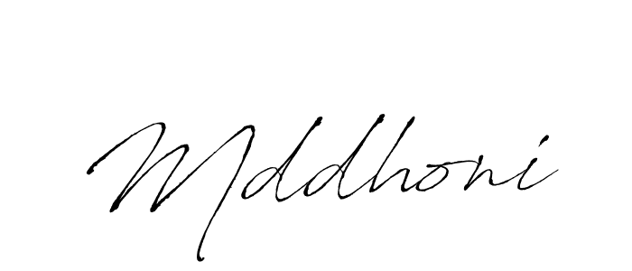 Mddhoni stylish signature style. Best Handwritten Sign (Antro_Vectra) for my name. Handwritten Signature Collection Ideas for my name Mddhoni. Mddhoni signature style 6 images and pictures png