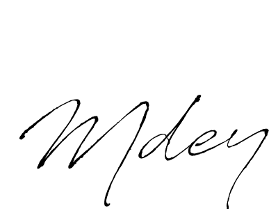 Also You can easily find your signature by using the search form. We will create Mdey name handwritten signature images for you free of cost using Antro_Vectra sign style. Mdey signature style 6 images and pictures png
