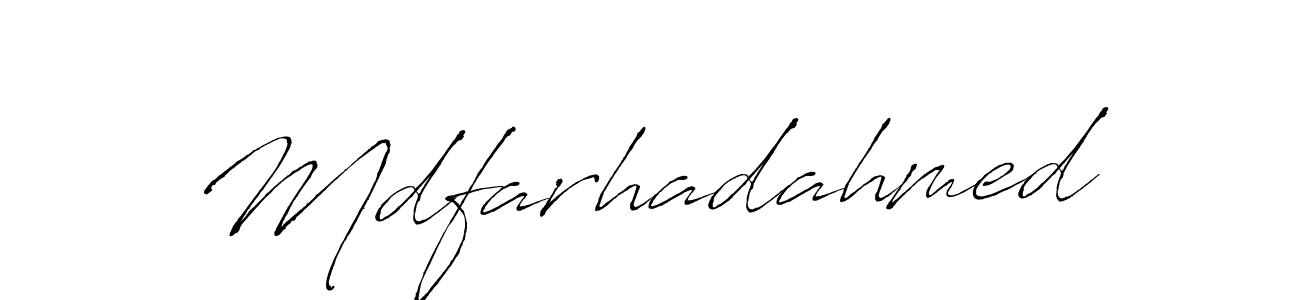 The best way (Antro_Vectra) to make a short signature is to pick only two or three words in your name. The name Mdfarhadahmed include a total of six letters. For converting this name. Mdfarhadahmed signature style 6 images and pictures png