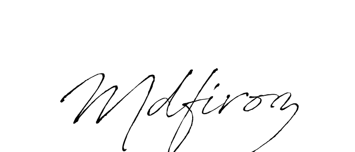 Here are the top 10 professional signature styles for the name Mdfiroz. These are the best autograph styles you can use for your name. Mdfiroz signature style 6 images and pictures png