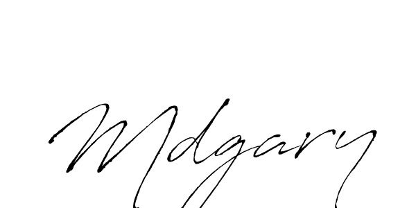 Create a beautiful signature design for name Mdgary. With this signature (Antro_Vectra) fonts, you can make a handwritten signature for free. Mdgary signature style 6 images and pictures png