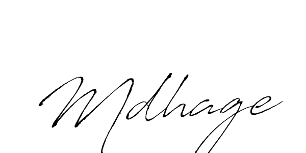 if you are searching for the best signature style for your name Mdhage. so please give up your signature search. here we have designed multiple signature styles  using Antro_Vectra. Mdhage signature style 6 images and pictures png