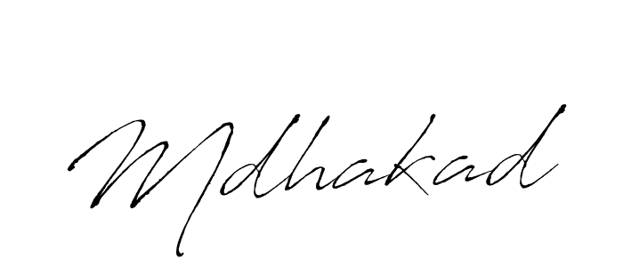 if you are searching for the best signature style for your name Mdhakad. so please give up your signature search. here we have designed multiple signature styles  using Antro_Vectra. Mdhakad signature style 6 images and pictures png