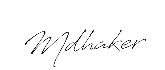 Also You can easily find your signature by using the search form. We will create Mdhaker name handwritten signature images for you free of cost using Antro_Vectra sign style. Mdhaker signature style 6 images and pictures png