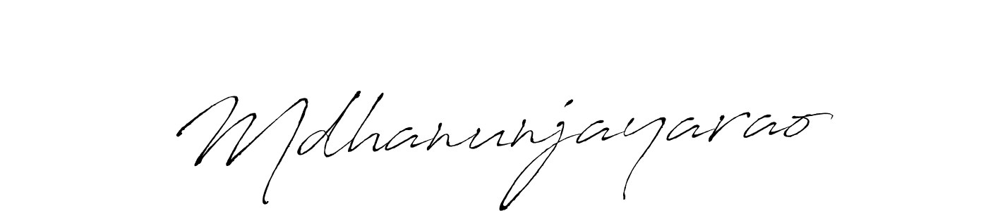 Best and Professional Signature Style for Mdhanunjayarao. Antro_Vectra Best Signature Style Collection. Mdhanunjayarao signature style 6 images and pictures png