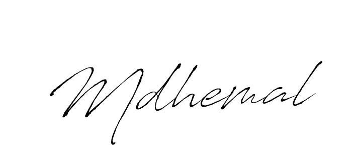 Make a beautiful signature design for name Mdhemal. Use this online signature maker to create a handwritten signature for free. Mdhemal signature style 6 images and pictures png