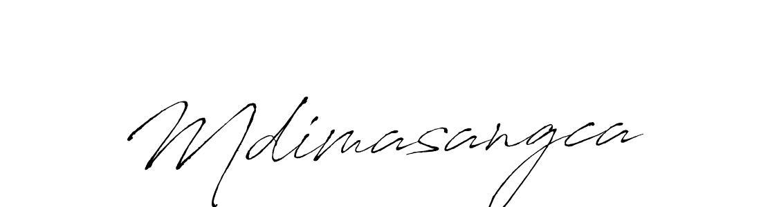 How to make Mdimasangca name signature. Use Antro_Vectra style for creating short signs online. This is the latest handwritten sign. Mdimasangca signature style 6 images and pictures png