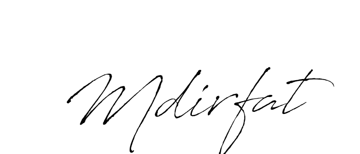 Best and Professional Signature Style for Mdirfat. Antro_Vectra Best Signature Style Collection. Mdirfat signature style 6 images and pictures png