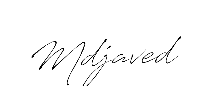 Design your own signature with our free online signature maker. With this signature software, you can create a handwritten (Antro_Vectra) signature for name Mdjaved. Mdjaved signature style 6 images and pictures png