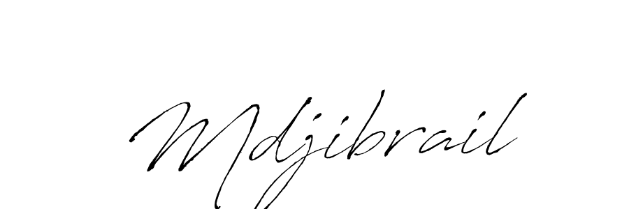 Make a beautiful signature design for name Mdjibrail. Use this online signature maker to create a handwritten signature for free. Mdjibrail signature style 6 images and pictures png