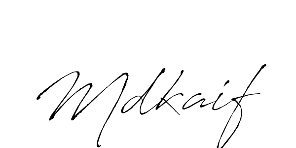 Mdkaif stylish signature style. Best Handwritten Sign (Antro_Vectra) for my name. Handwritten Signature Collection Ideas for my name Mdkaif. Mdkaif signature style 6 images and pictures png