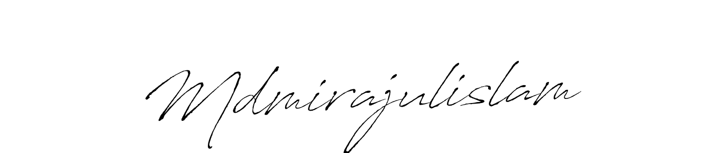 Mdmirajulislam stylish signature style. Best Handwritten Sign (Antro_Vectra) for my name. Handwritten Signature Collection Ideas for my name Mdmirajulislam. Mdmirajulislam signature style 6 images and pictures png